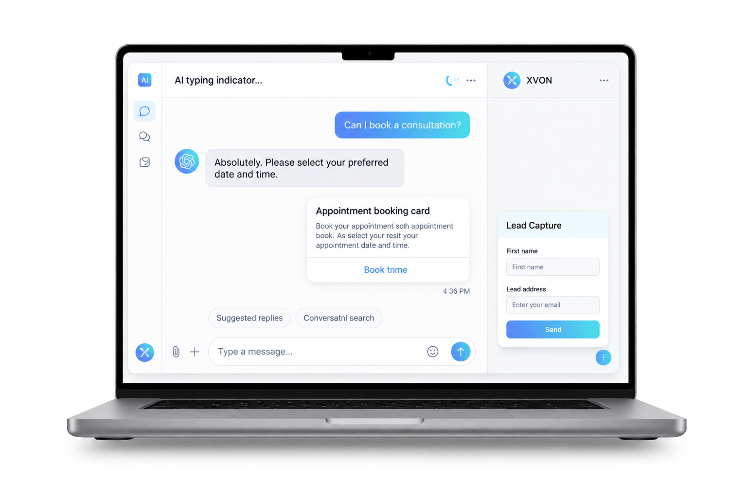 AI Chatbot Interface