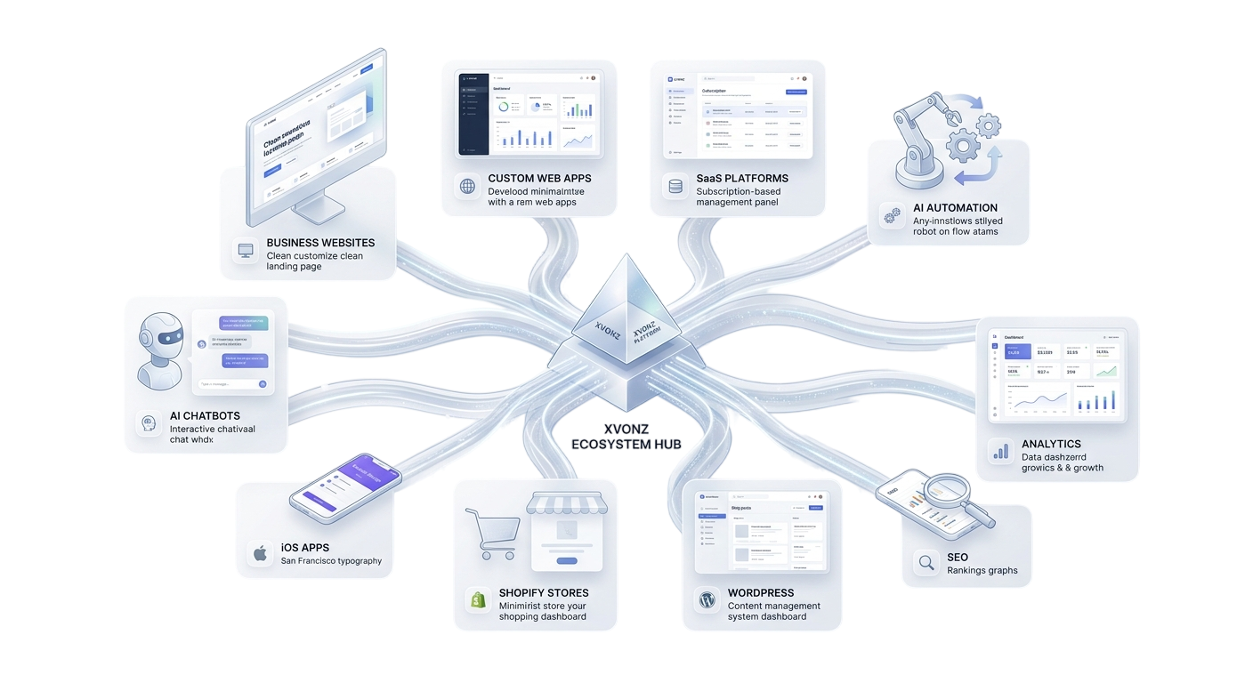 XVONZ Digital Ecosystem