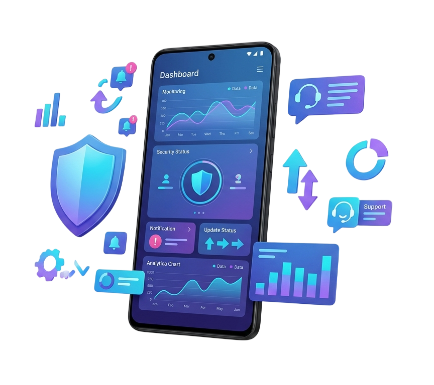 Android App Launch Support and Maintenance