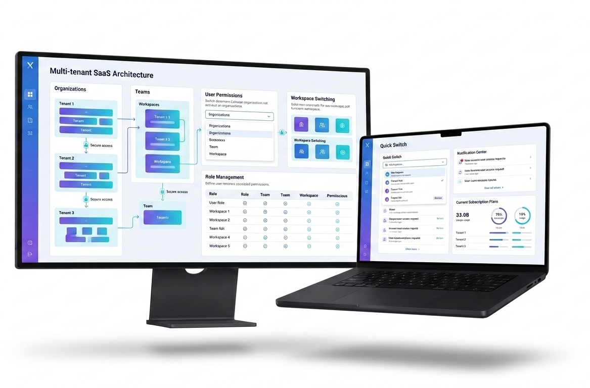 Modern SaaS Dashboard UI