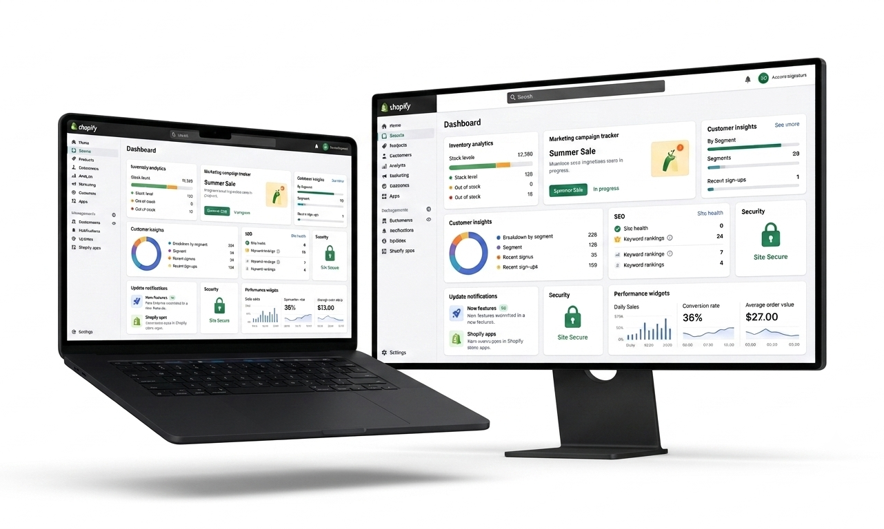 Secure, scalable Shopify store management and maintenance